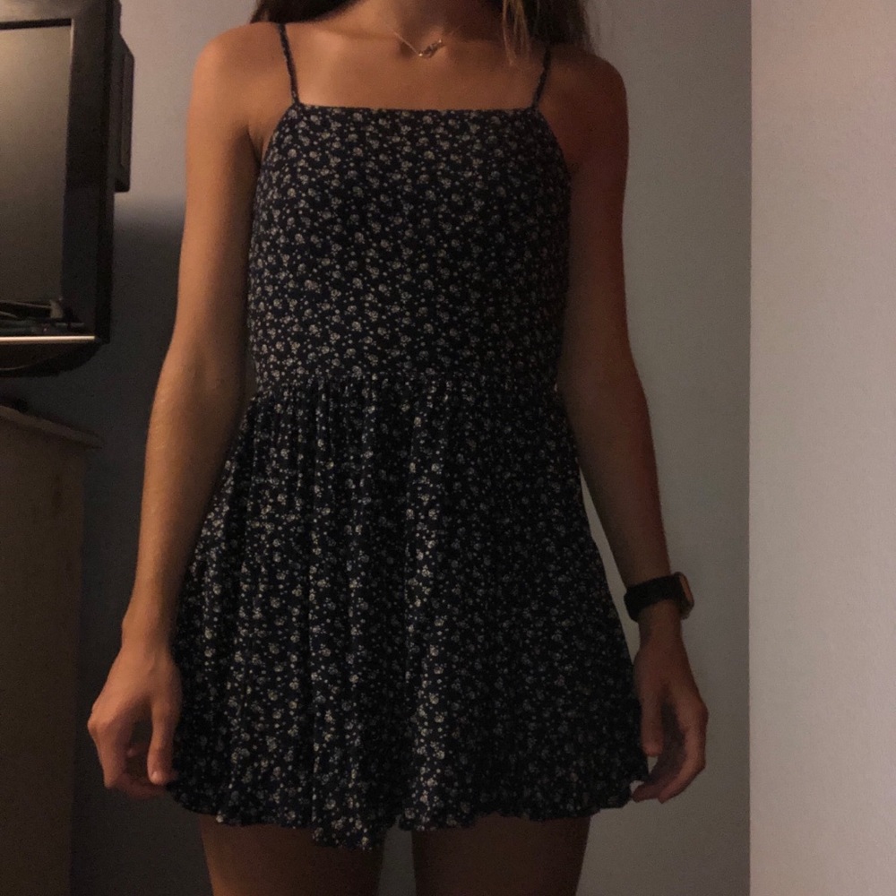 Brandy Melville Navy Blue Dress